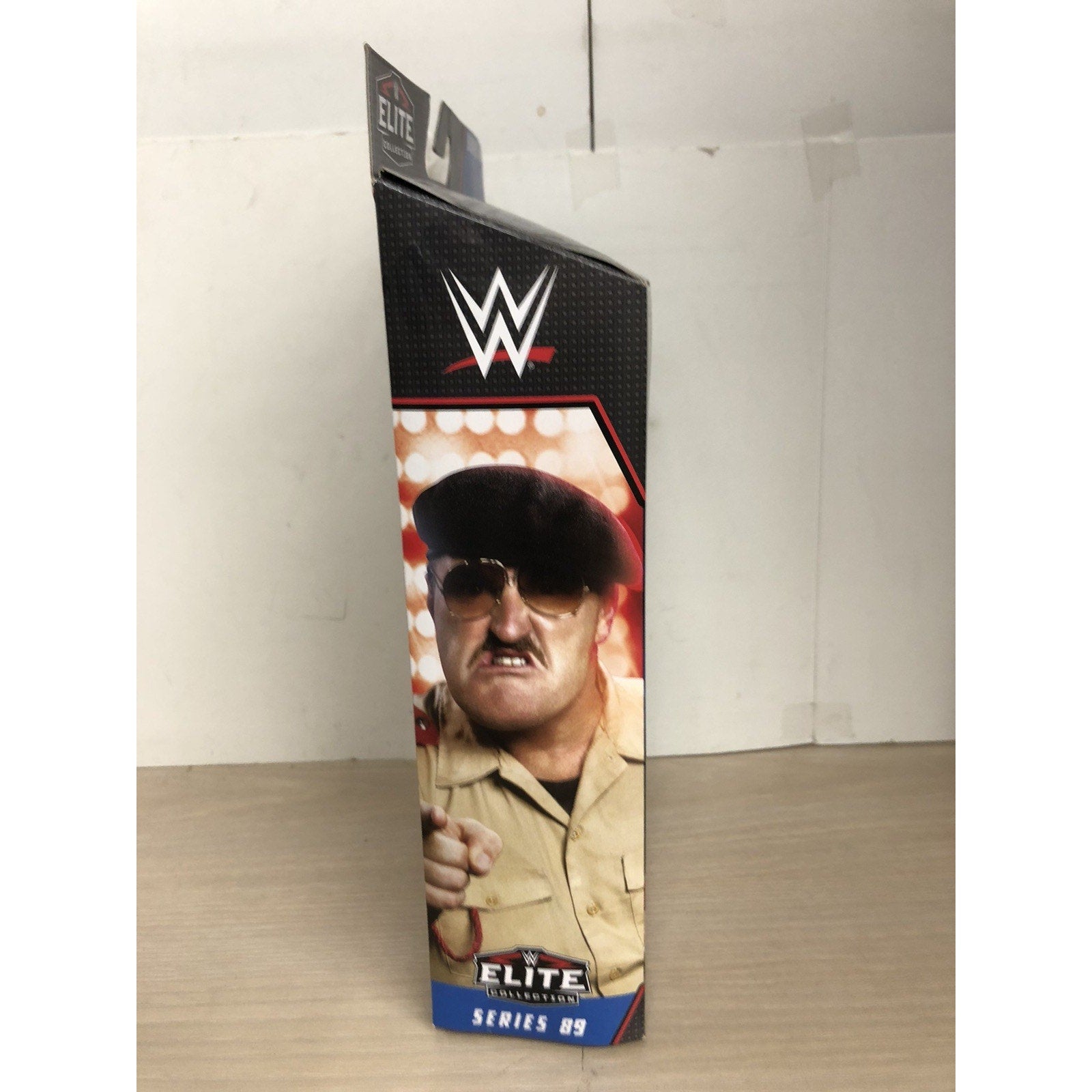 SGT SLAUGHTER WWE MATTEL ELITE SERIES 89 AUTOGRAPH SIGNED No CoA