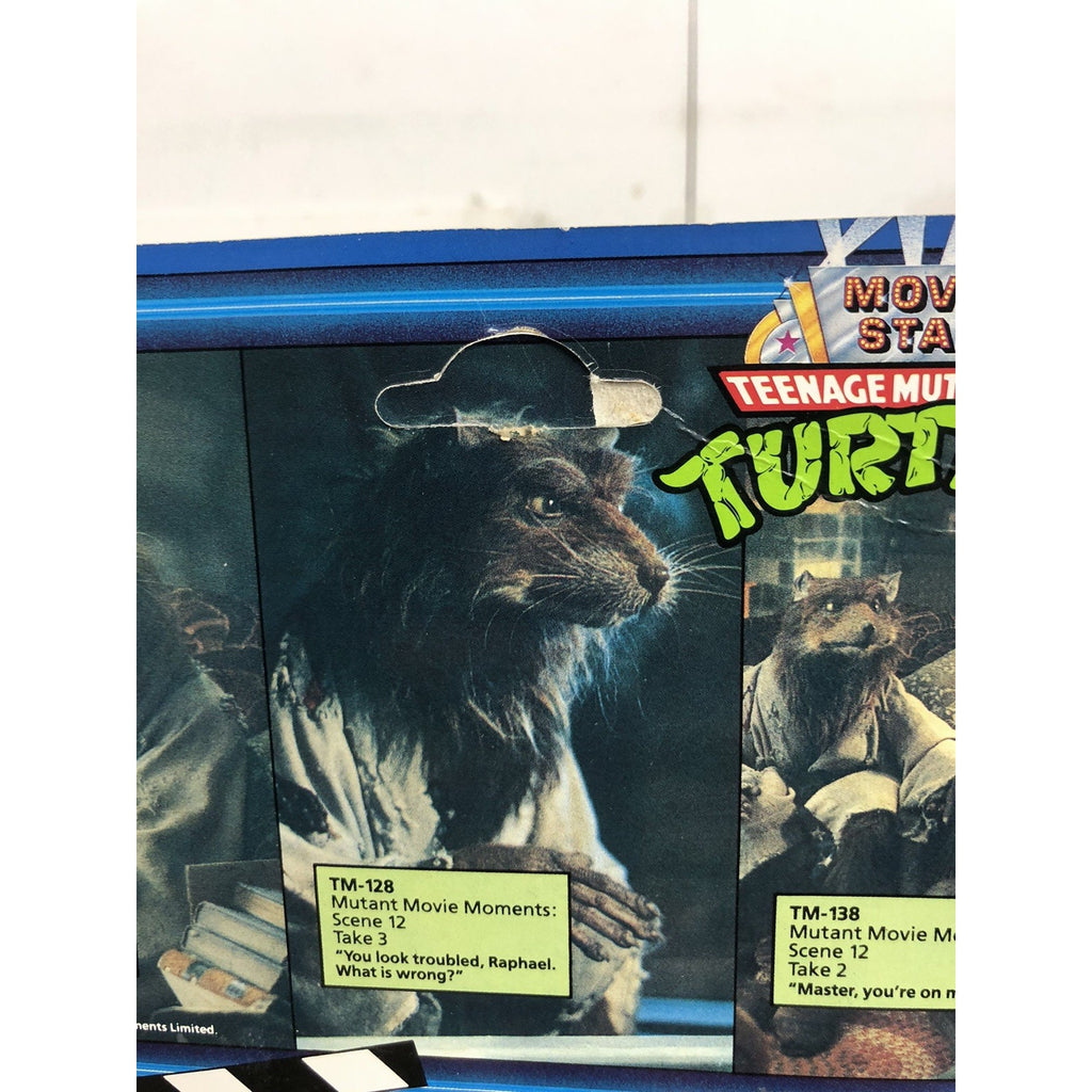 TMNT TEENAGE MUTANT NINJA TURTLES MOVIE STAR SPLINTER 1992 UNPUNCHED