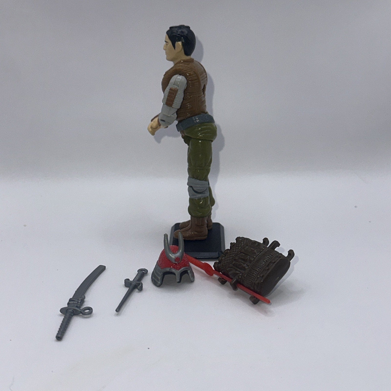 1988 Vintage G.I. GI Joe Lot ARAH Budo v1 3.75 Samurai Figure Complete Loose