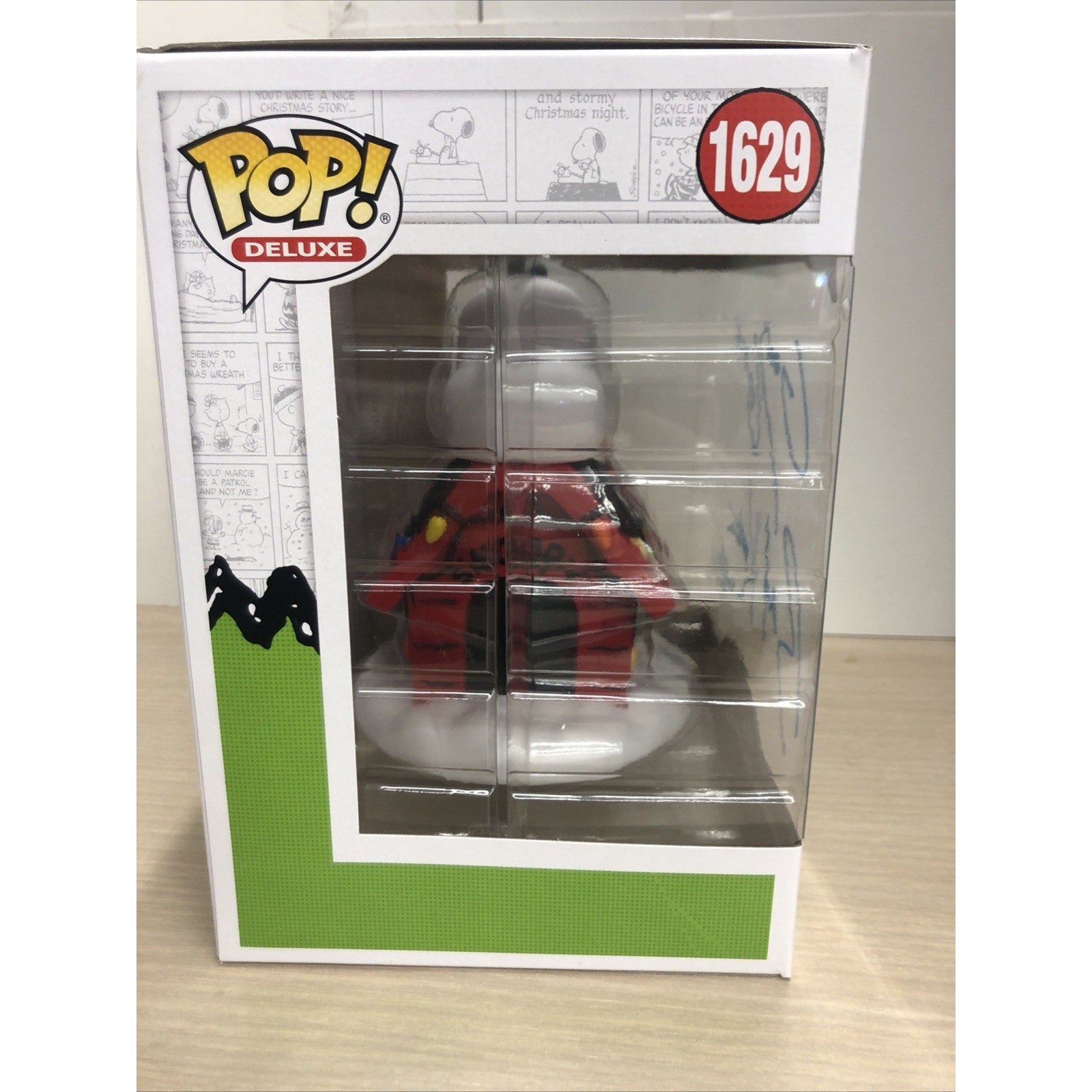 Funko Pop!Deluxe:Snoopy W/Doghouse Figure SIGNED Brad Keston (oc Celeb Marketing