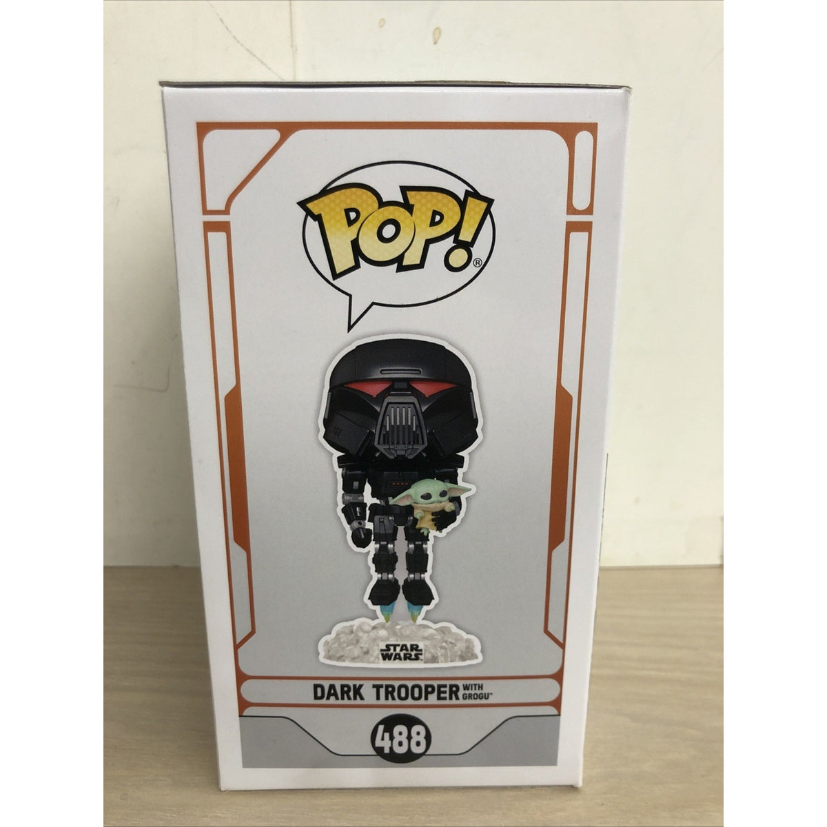 Funko Pop! Vinyl: Star Wars - Dark Trooper with Grogu - Entertainment Earth...