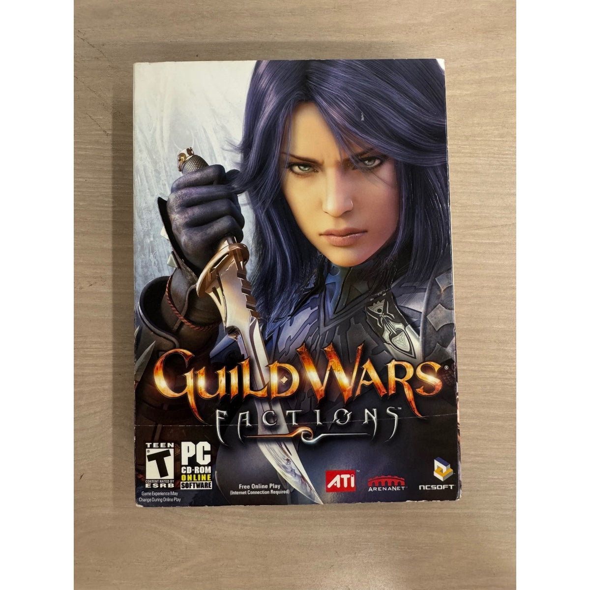Guild Wars Factions PC Video Game RPG MMORPG Online Multiplayer Manuscripts