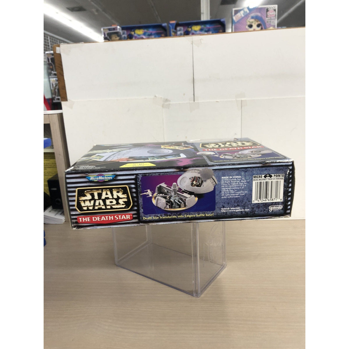 Micro Machines Space Star Wars Death Star Movie Toy Action Set Galoob 1993