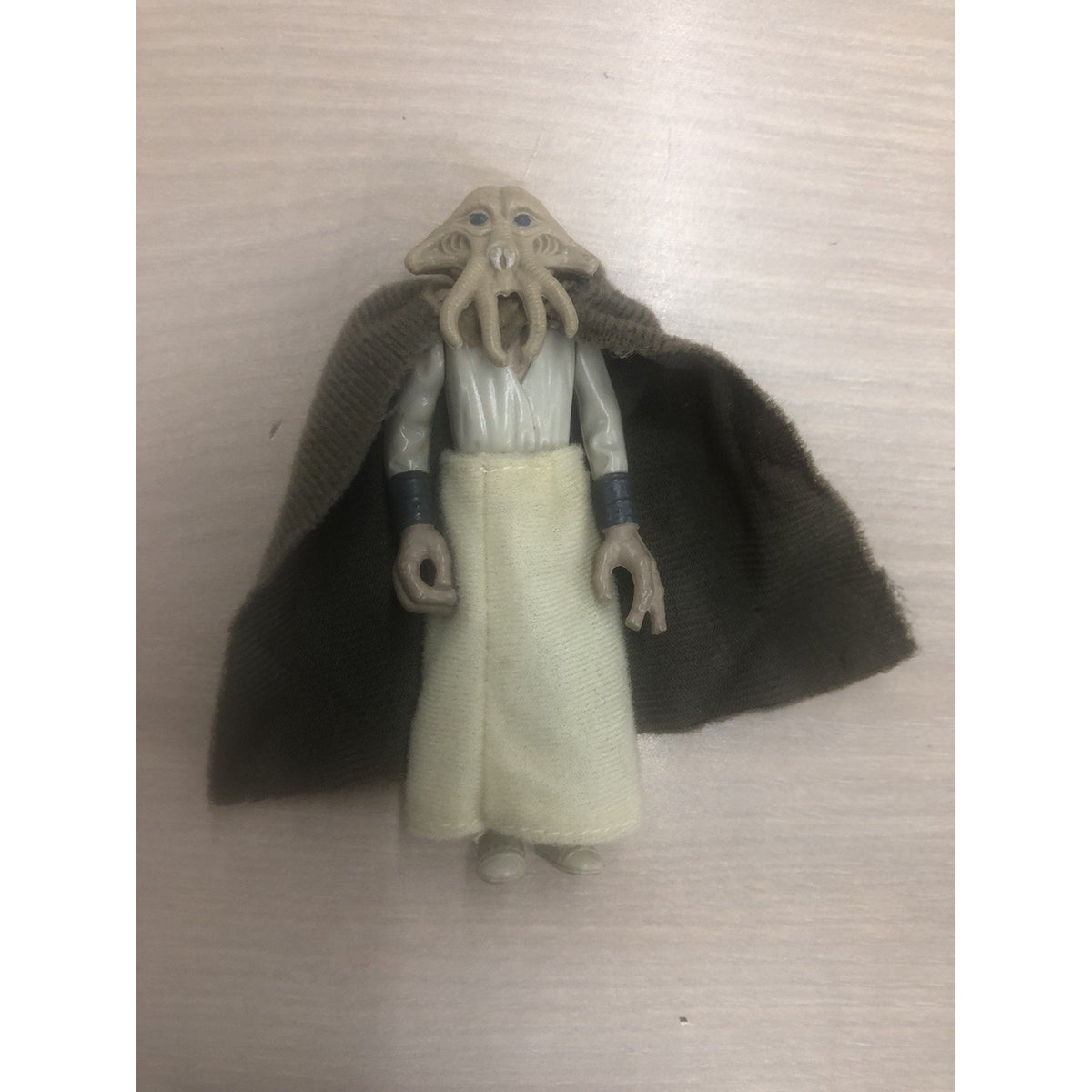 Vintage Star Wars ROTJ Squidhead 1983 Tan/Brown Cape Original Kenner No Belt