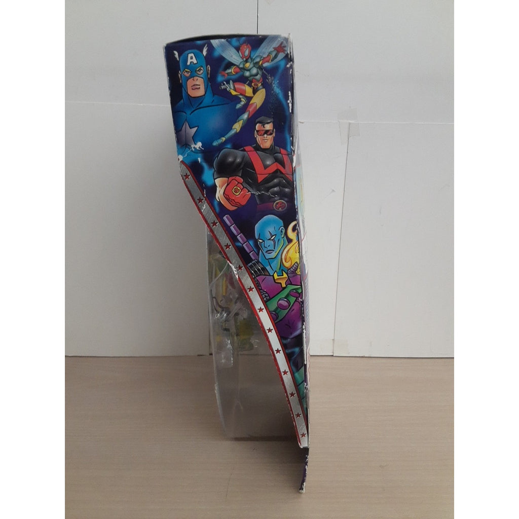 Avengers United They Stand Vision Light Up Action Figure Toy Marvel ToyBiz 1999