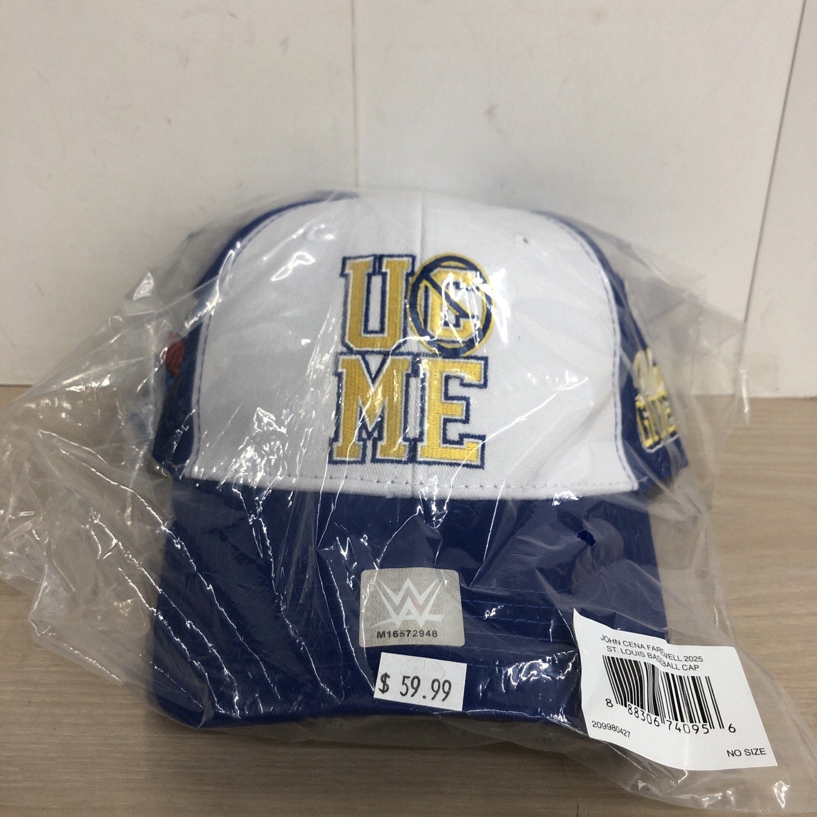 WWE John Cena Farewell Tour 2025 Saint Louis Blue Baseball Cap