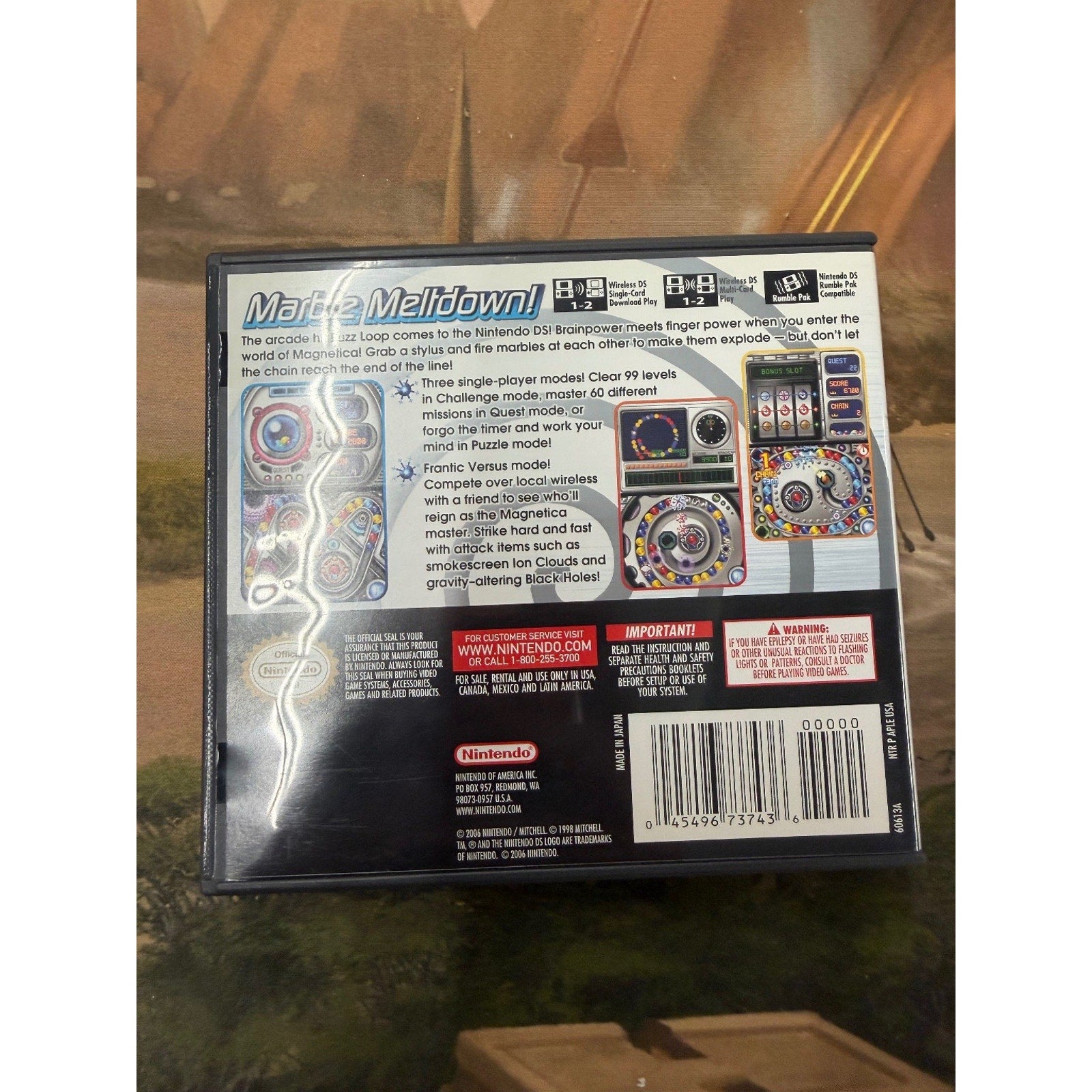 Magnetica Nintendo DS Video Game