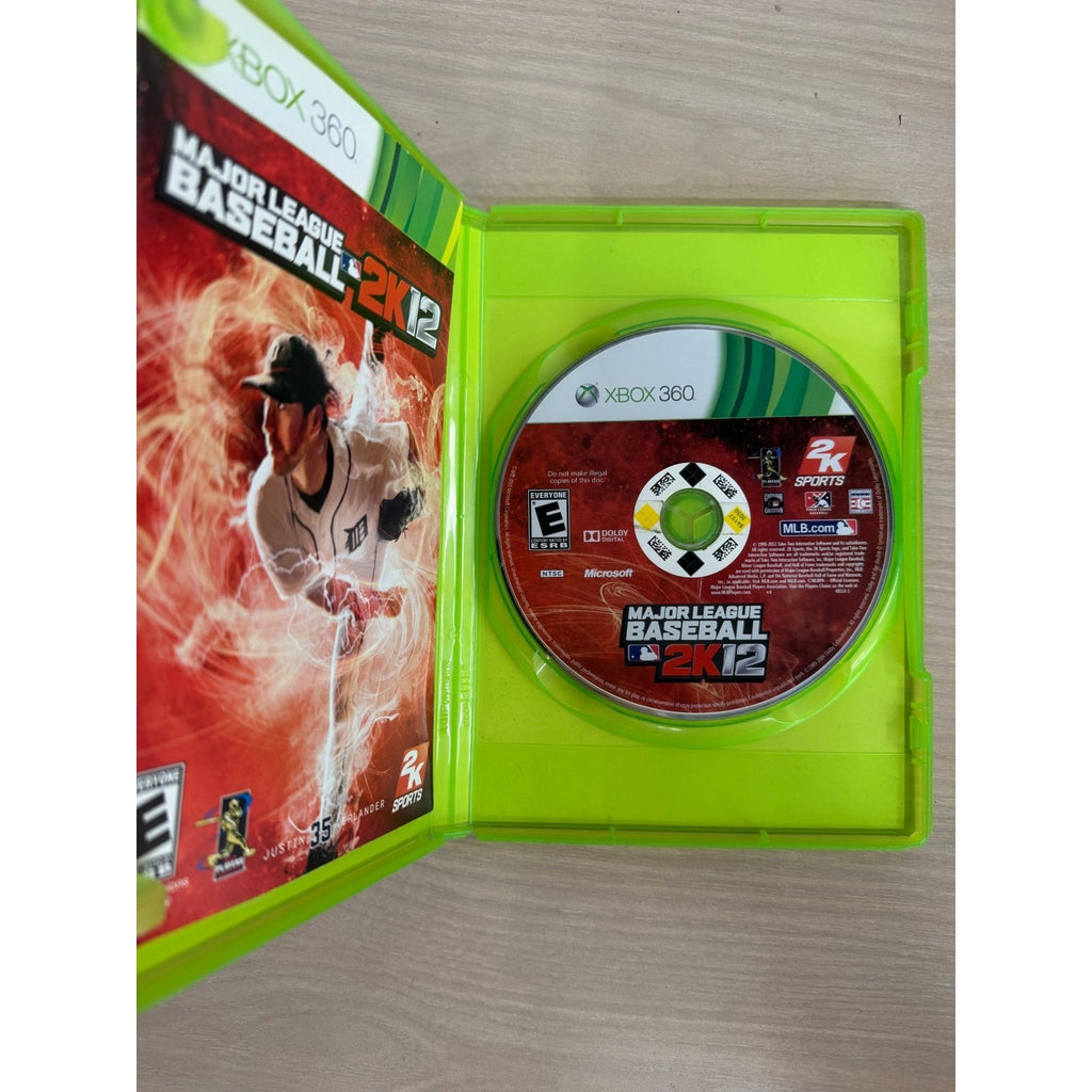 Major League Baseball 2K12 Xbox 360 Video Game Sports Baseball NTSC Multiplayer