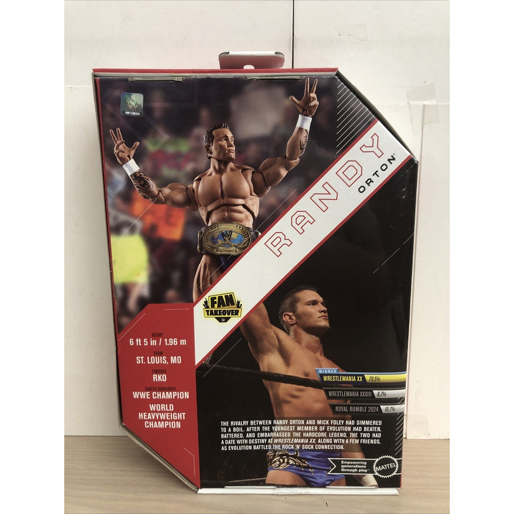 2025 WWE Ultimate Edition Fan Takeover Figure: Randy Orton (Wrestlemania 20)