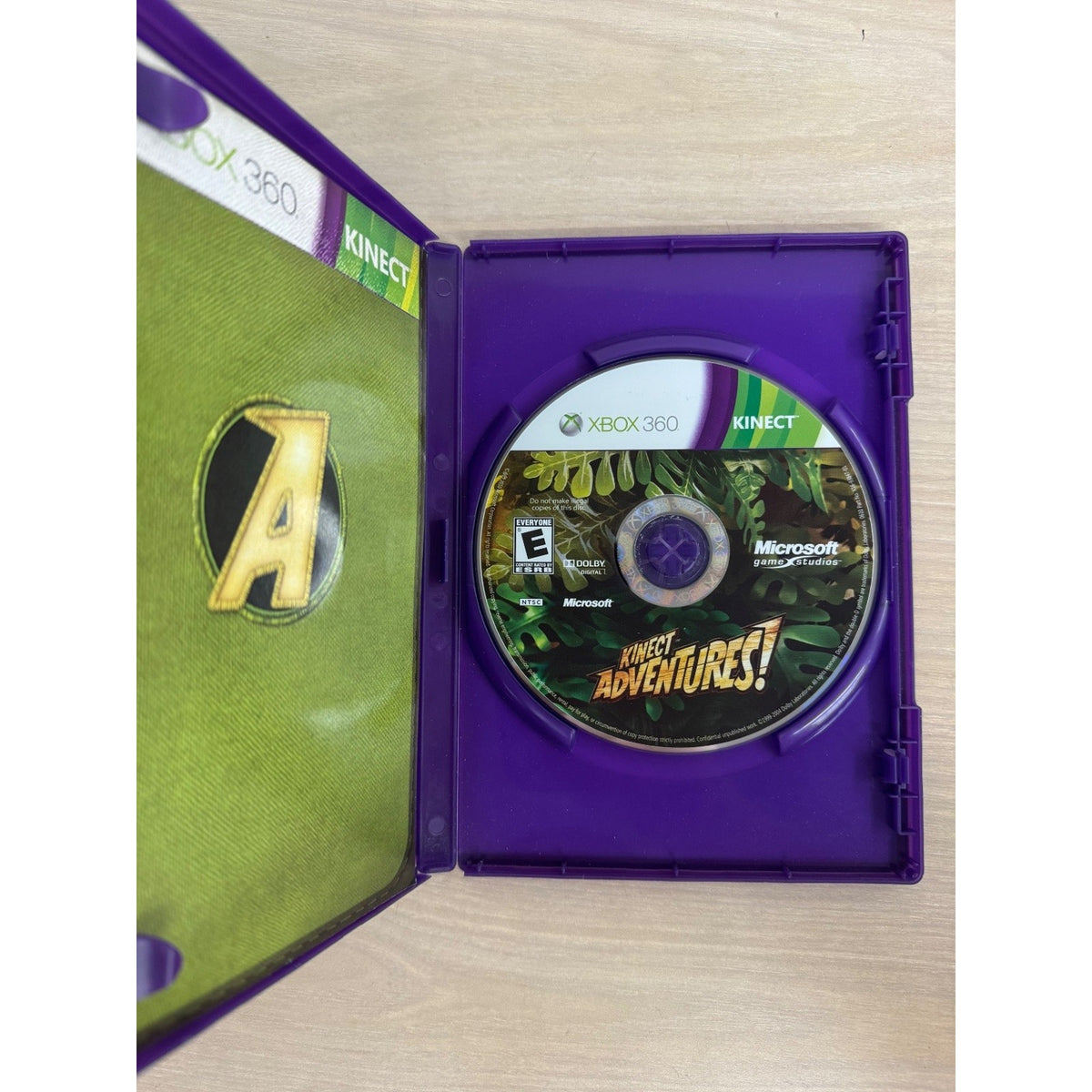Kinect Adventures! Xbox 360 Kinect Video Game Multiplayer Motion Control