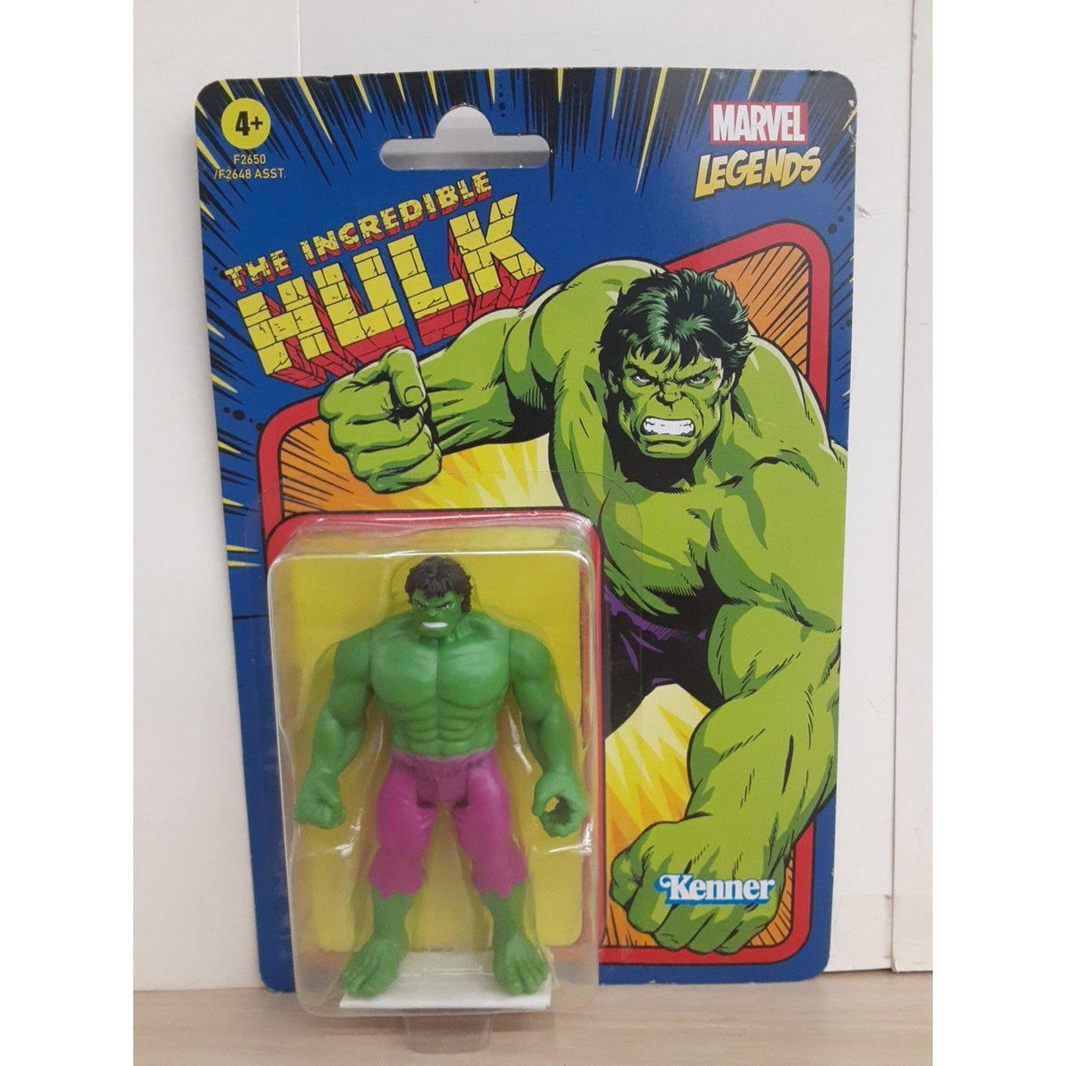 Hasbro Marvel Legends Series Retro Hulk Figure