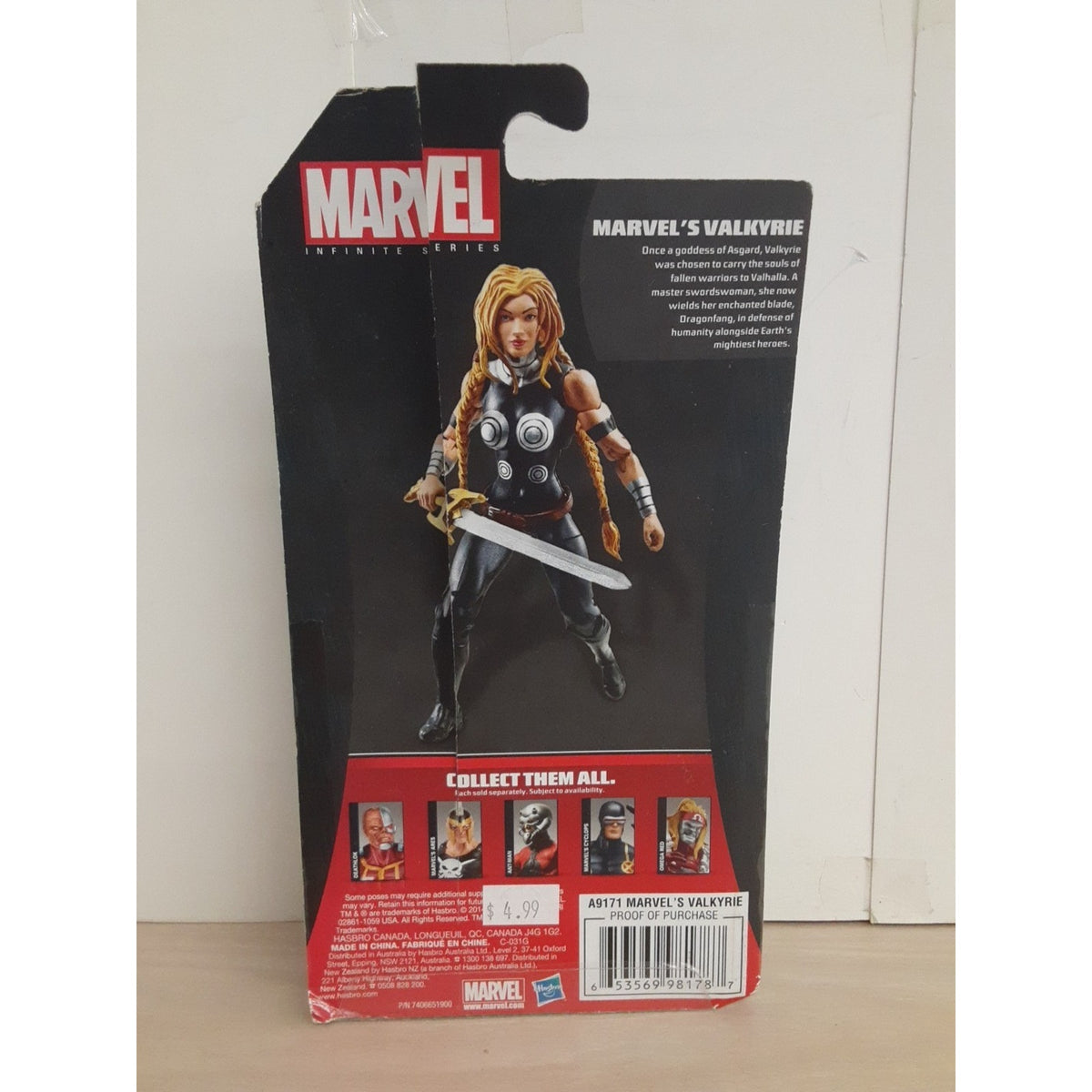 Marvel Infinite Series Marvel's Valkerie Action Figure