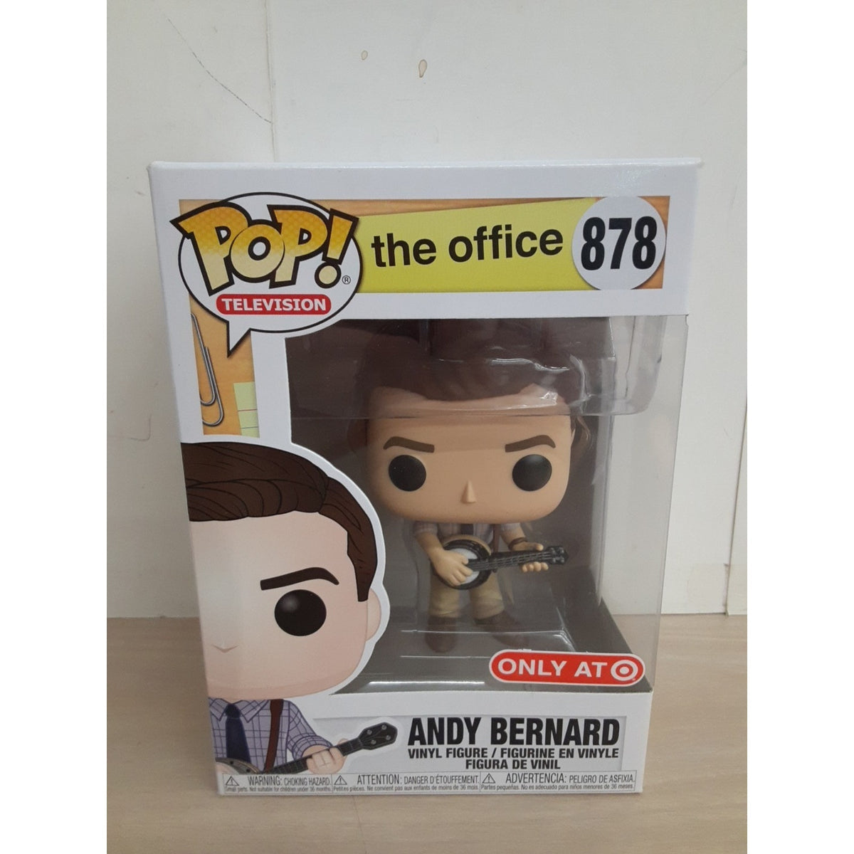 Funko Pop! Vinyl: The Office - Andy Bernard - Target (Exclusive) #878
