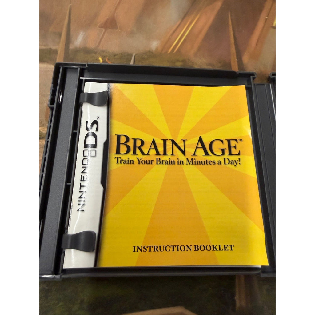 Brain Age: Train Your Brain in Minutes a Day! Nintendo DS Video Game