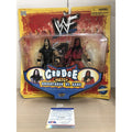 WWE JAKKS pacific Grudge Match Undertaker vs Kane SIGNED AUTOGRAPH 2 Pk PSA COA