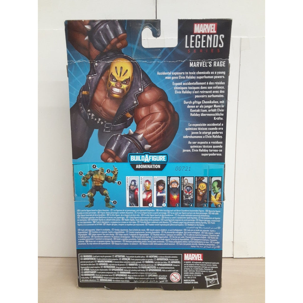 Marvel Legends Series Marvel's Rage Action Figure BAF Abomination