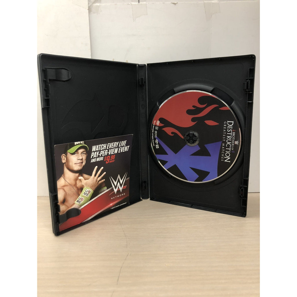 KANE Signed Autograph WWE BROTHERS OF DESTRUCTION GREATEST MATCHES (DVD) NO CoA