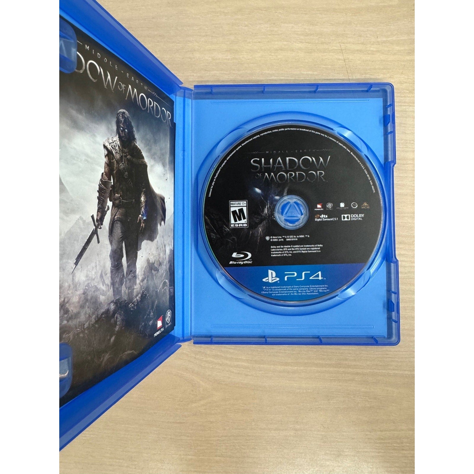 Middle-Earth: Shadow of Mordor PS4 Video Game Action RPG Open World