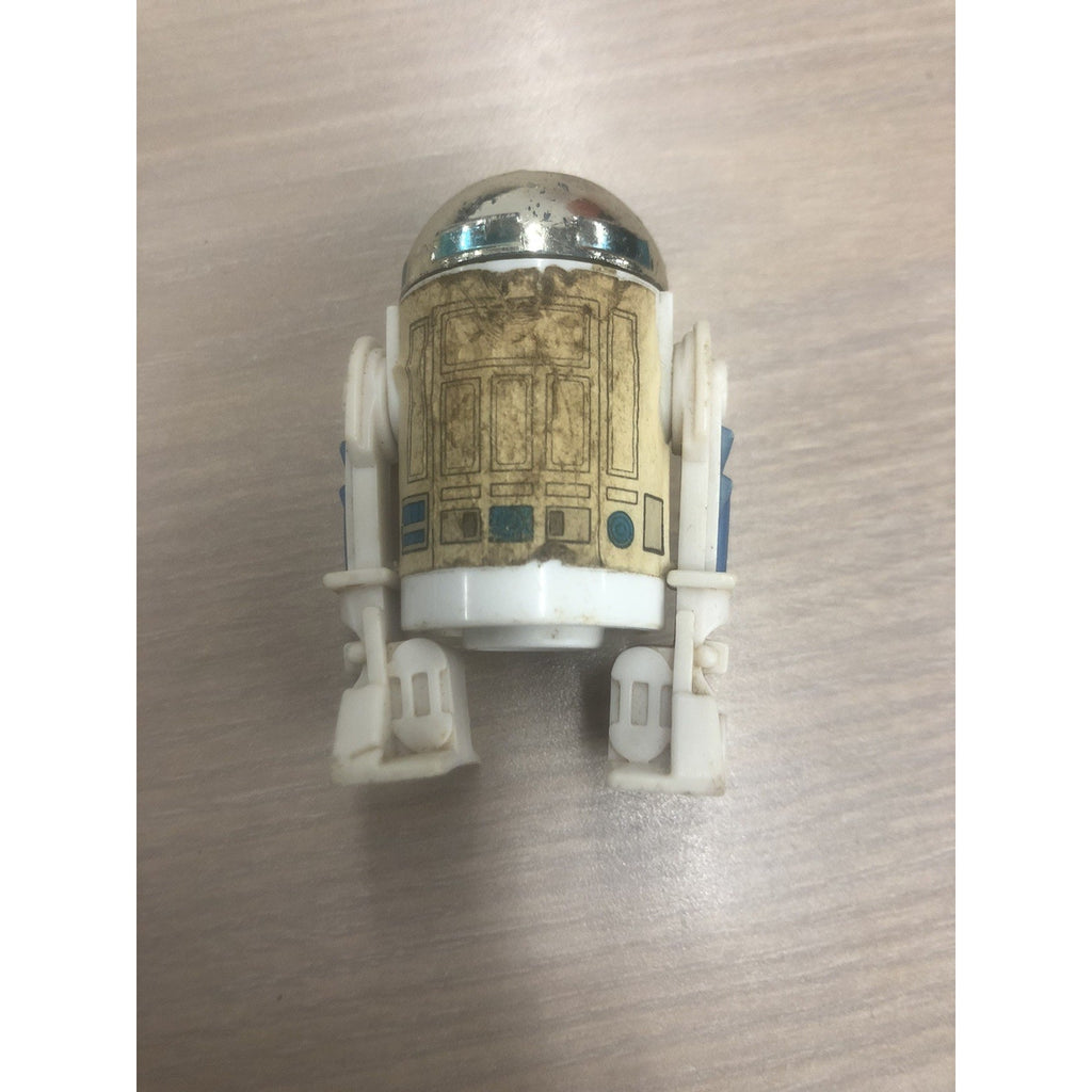 1985 Vintage Star Wars POTF LAST 17 R2-D2 POP UP LIGHTSABER W/ Coin NO SABER