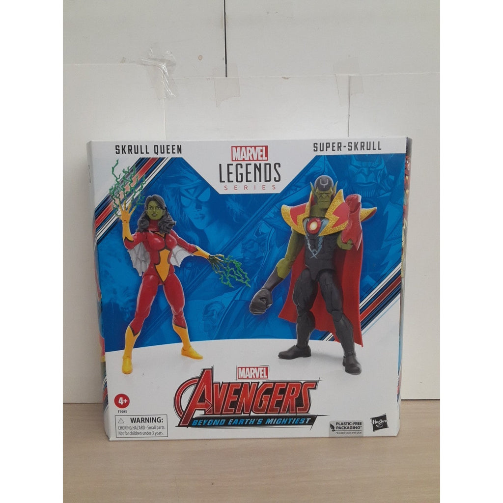 Marvel Legends Avengers Skrull Queen and Super-Skrull Action Figure