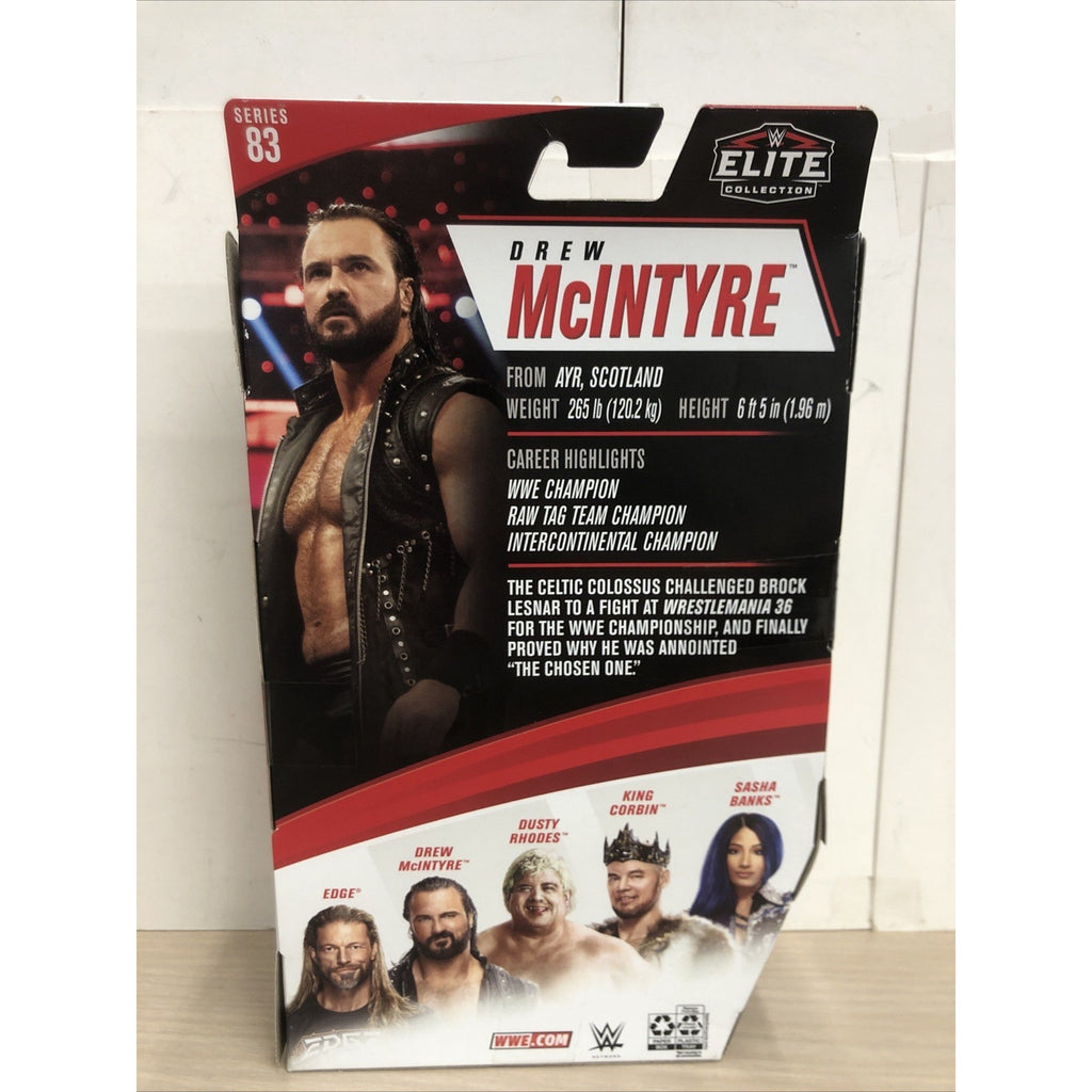 Mattel WWE Elite Collection Drew McIntyre Series 83 Figure