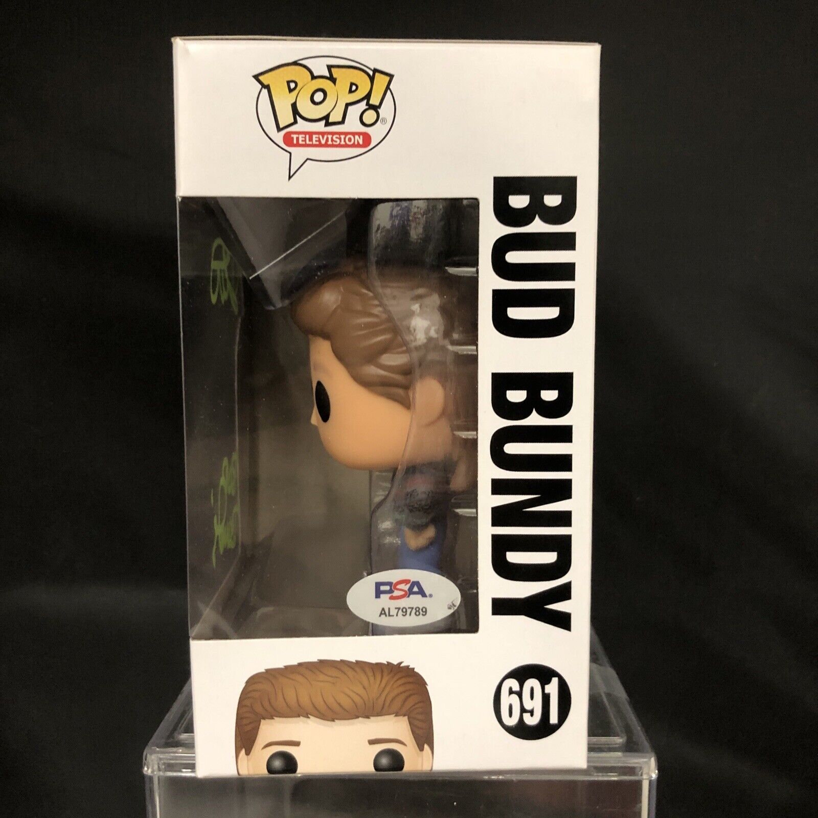 DAVID FAUSTINO “BUD” Signed FUNKO MARRIED WITH CHILDREN AUTOGRAPH PSA read