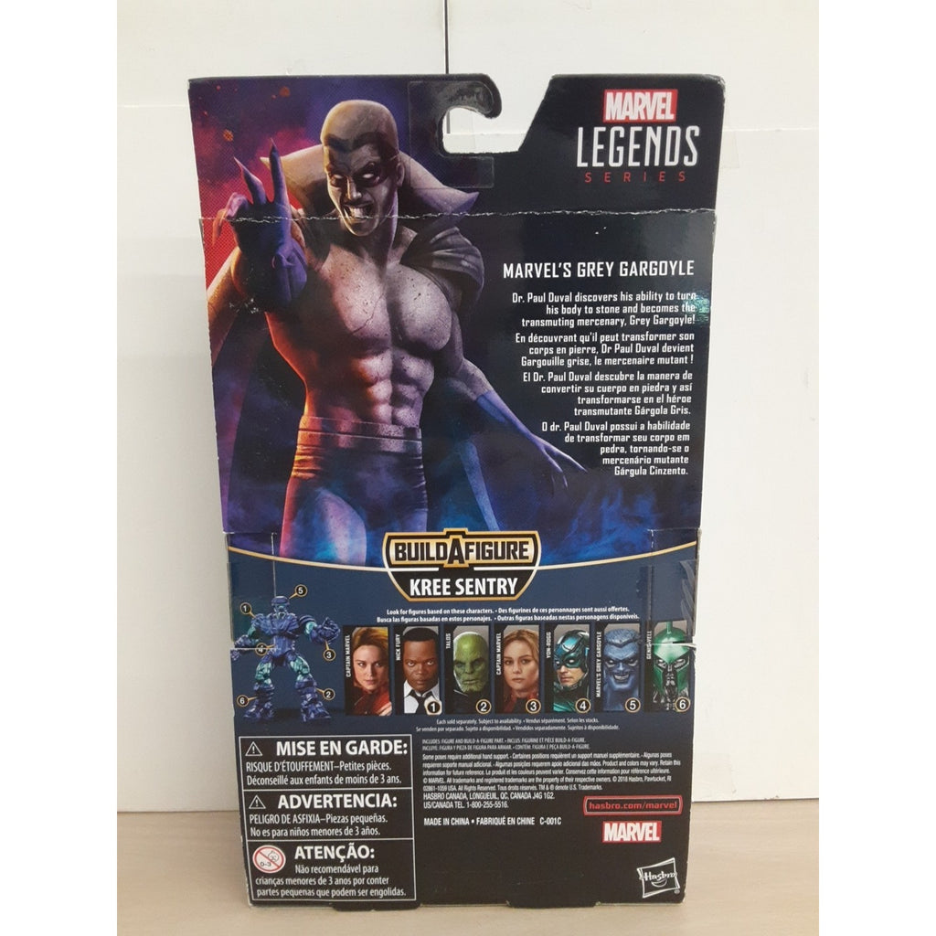 Marvel Legends Marvel's Grey Gargoyle Action Figure Kree Sentry BAF