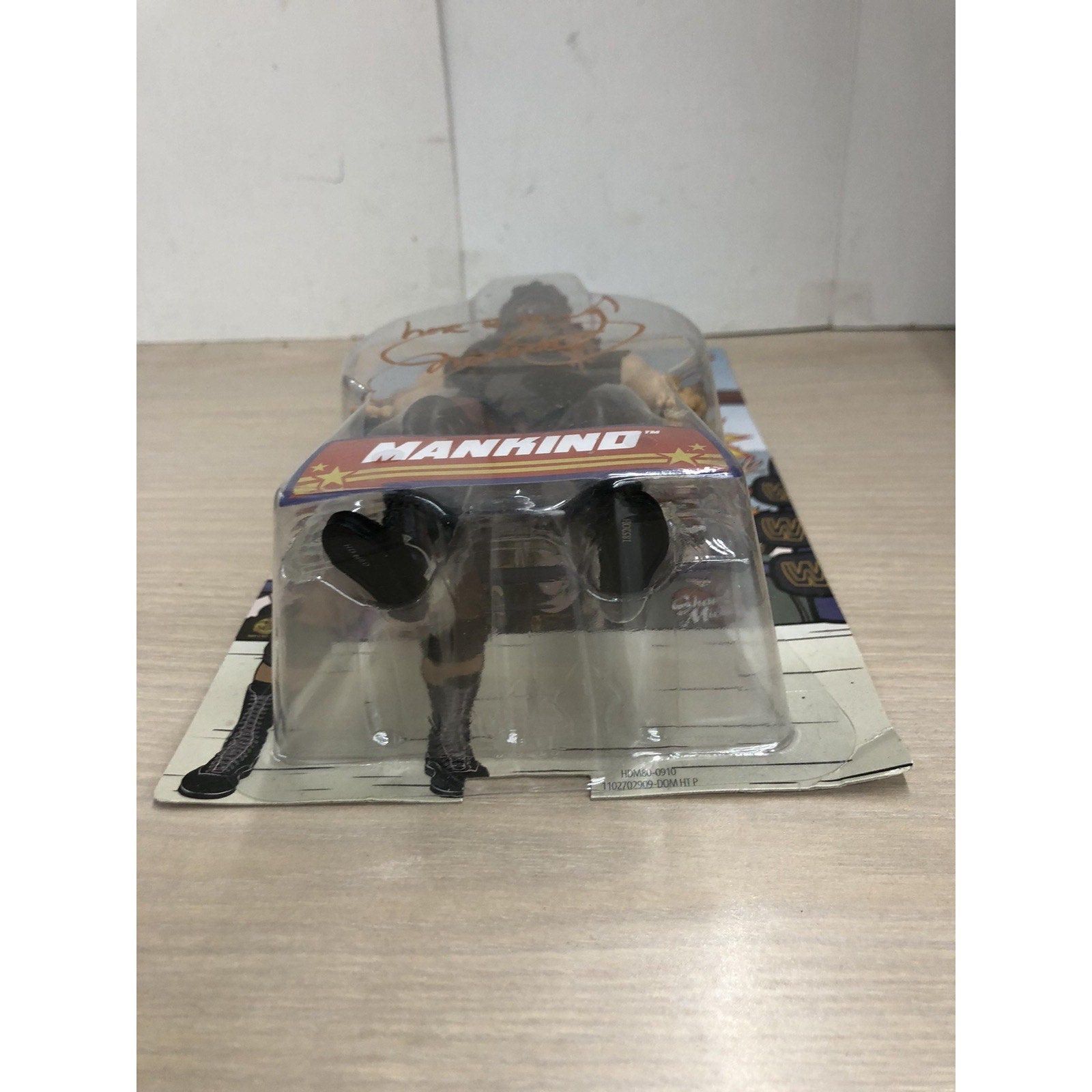 WWE MICK FOLEY Signed Mattel Mankind Superstar Figure AUTOGRAPH W/ STORE COA