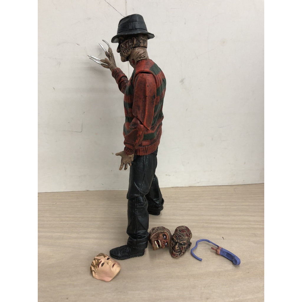 Neca Ultimate Freddy Krueger Nightmare on Elm Street 30th LOOSE MISSING HAND