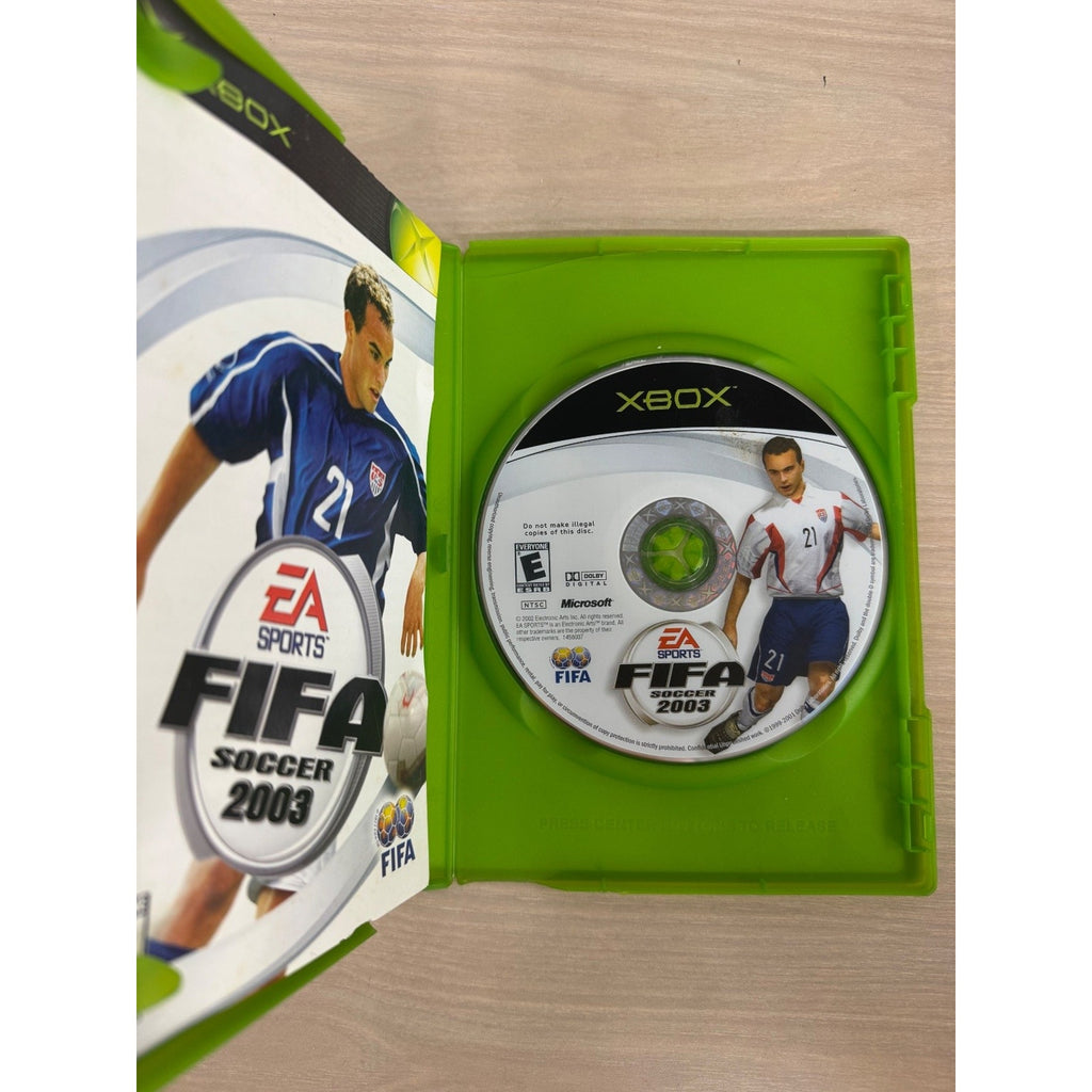 FIFA Soccer 2003 Xbox Video Game Sports FIFA NTSC Multiplayer