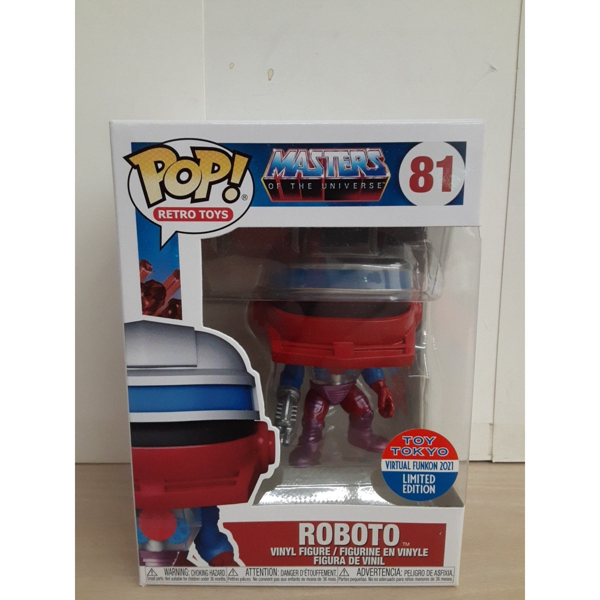 Pop! Roboto 2021 Toy Tokyo Virtual Funkon Exclusive #81
