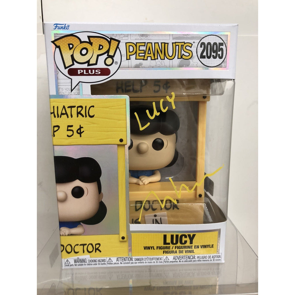 Melanie Kohn Autographed Signed Quoted Funko Pop #2095 LUCY Peanuts W/ CoA