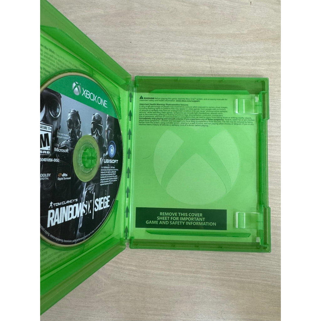 Rainbow Six Siege Xbox One Video Game Tactical Shooter Multiplayer