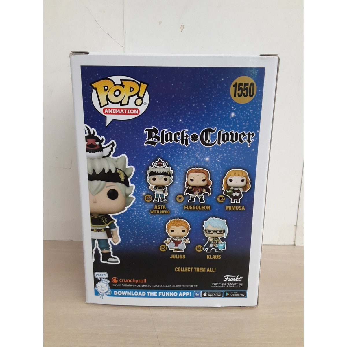 Funko Pop! Vinyl: Black Clover - Asta with Nero #1550