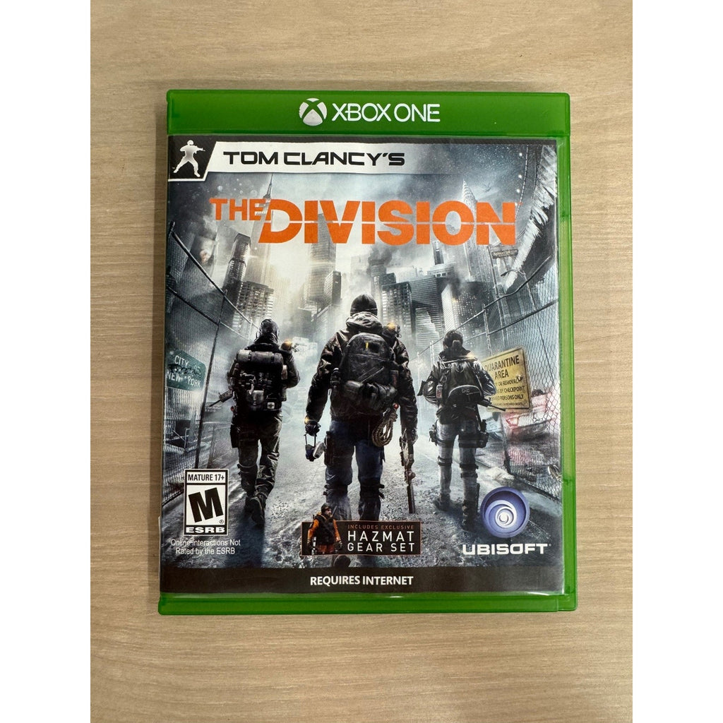 Tom Clancy's The Division Xbox One Video Game RPG Multiplayer Hazmat