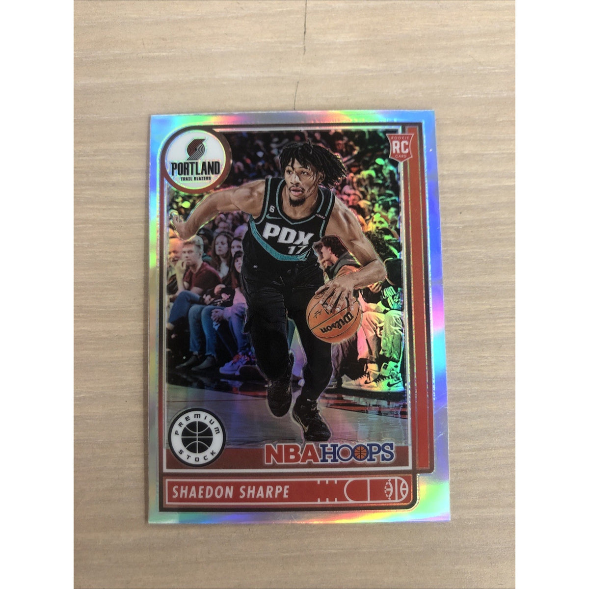 2022-23 Panini Chronicles Hoops Premium Stock Basketball Shaedon Sharpe