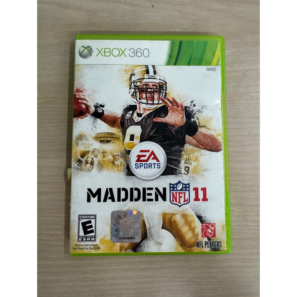 Madden NFL 11 Xbox 360 Video Game Football Sports Multiplayer NTSC