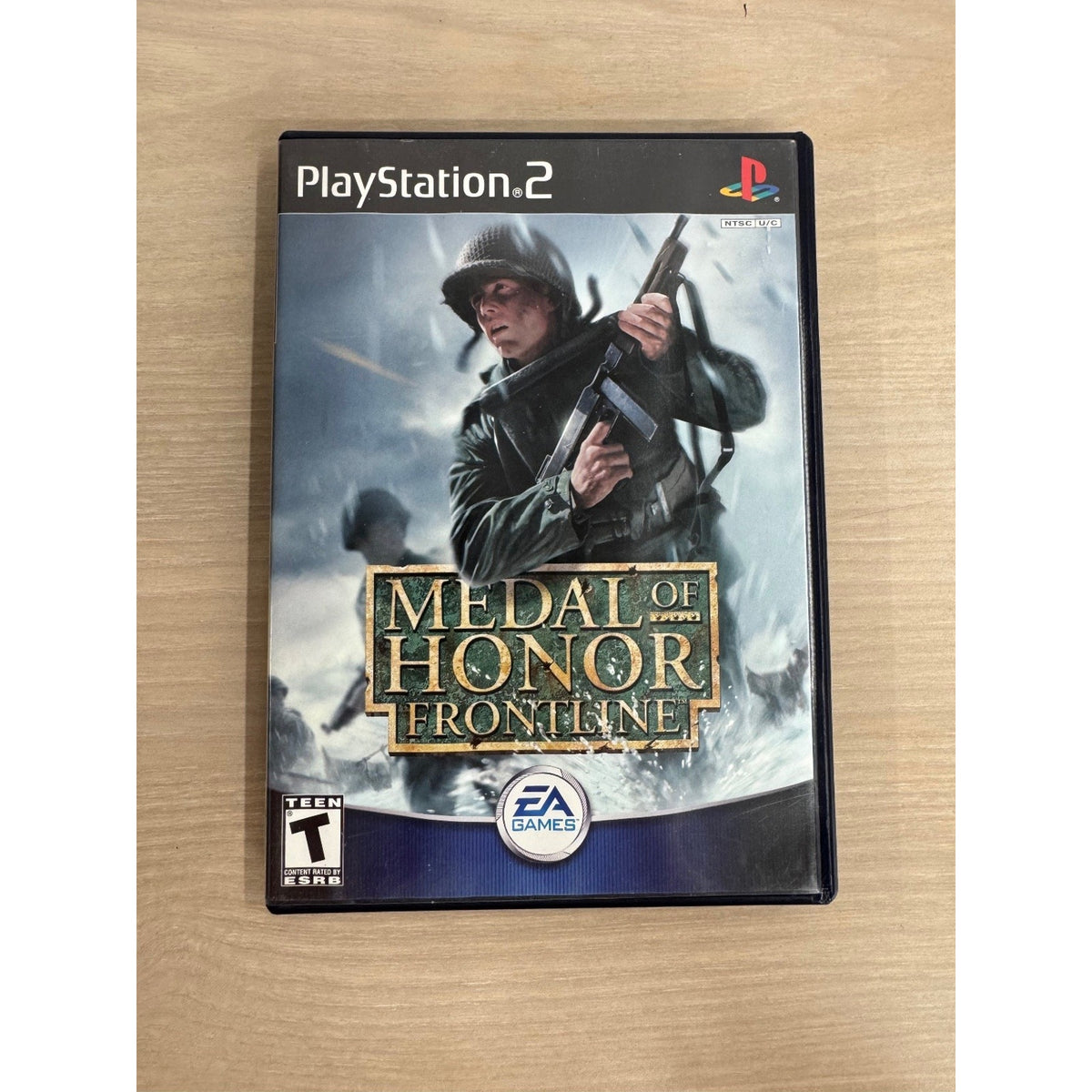 Medal of Honor Frontline PlayStation 2 PS2 Video Game WWII FPS