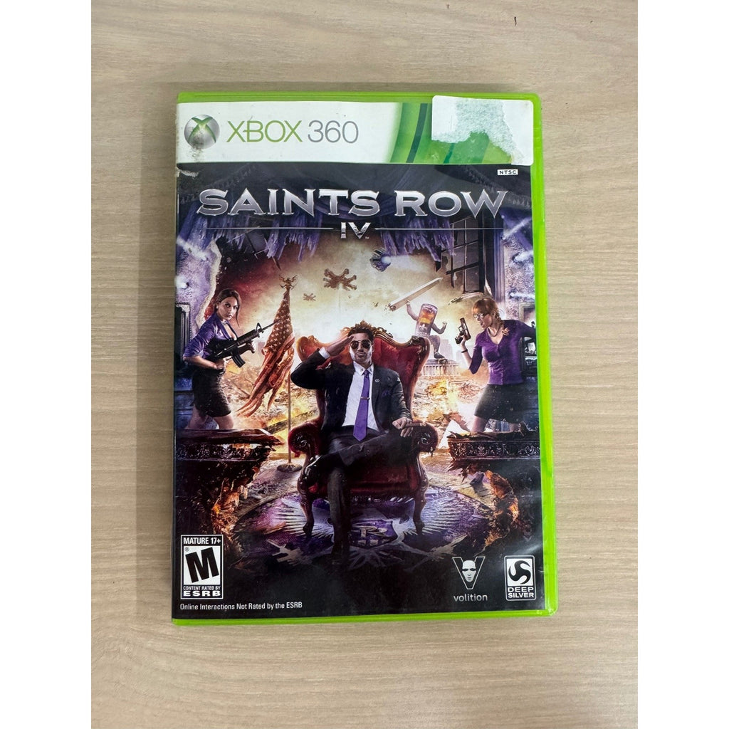 Saints Row IV Xbox 360 Video Game Open World Action Multiplayer