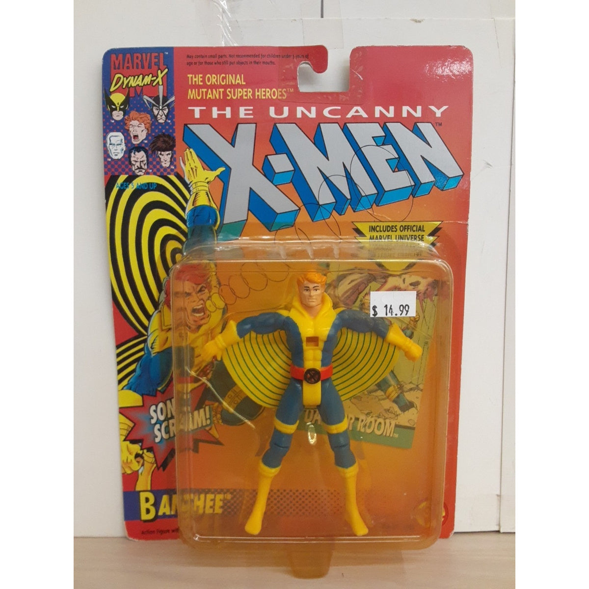 Marvel Entertainment Banshee w/ Trading Card the Uncanny X Men Action Figure