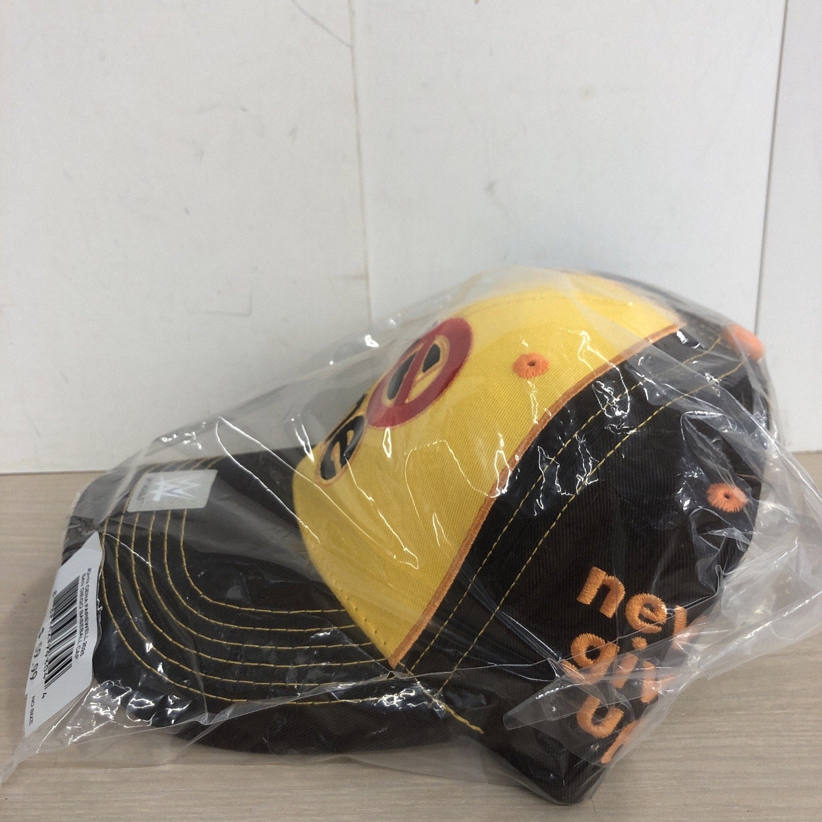 WWE John Cena Farewell Tour 2025 San Diego Yellow Baseball Cap