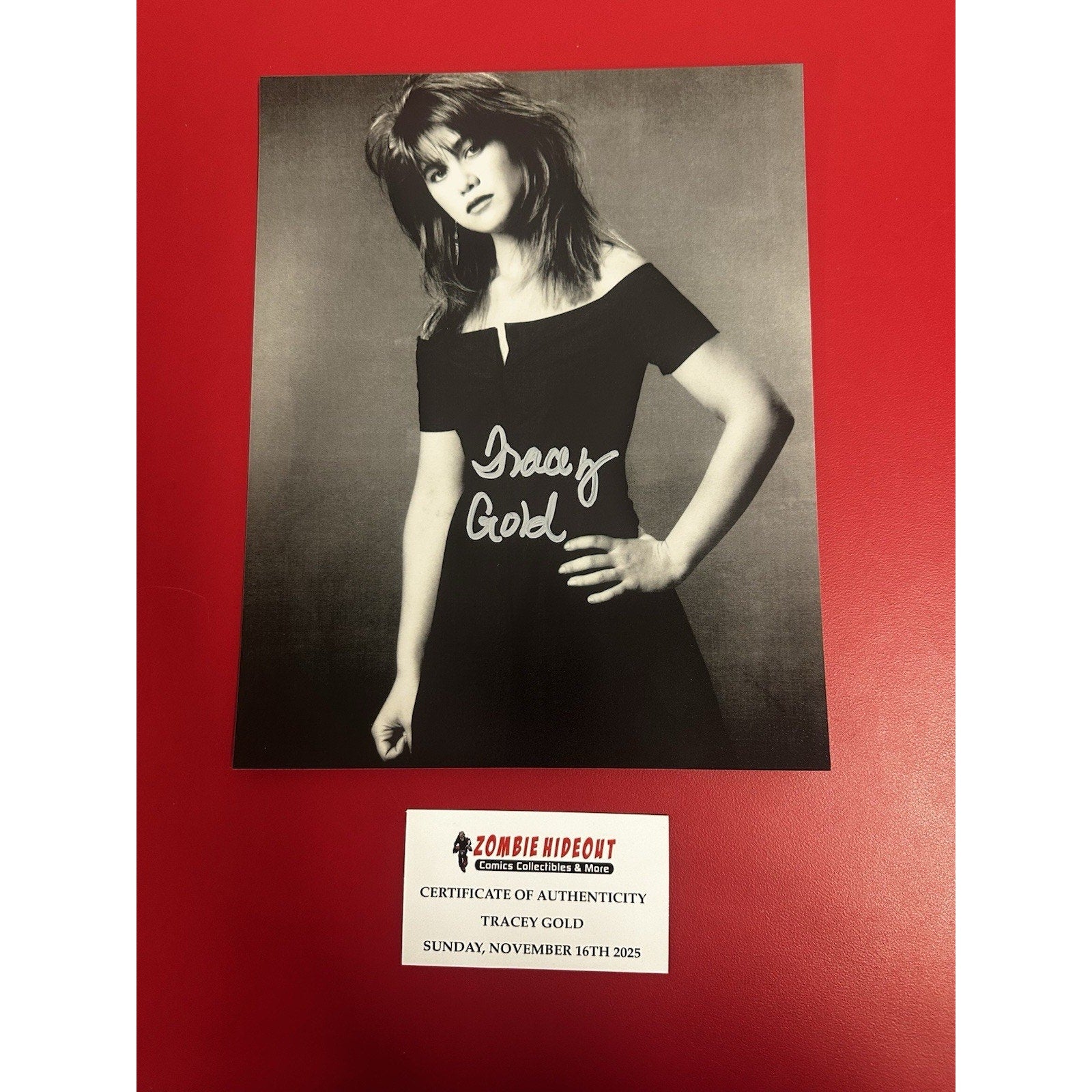Tracey Gold Growing Pains Carol Seaver Autograph 8x10 Zombie Hideout S ...