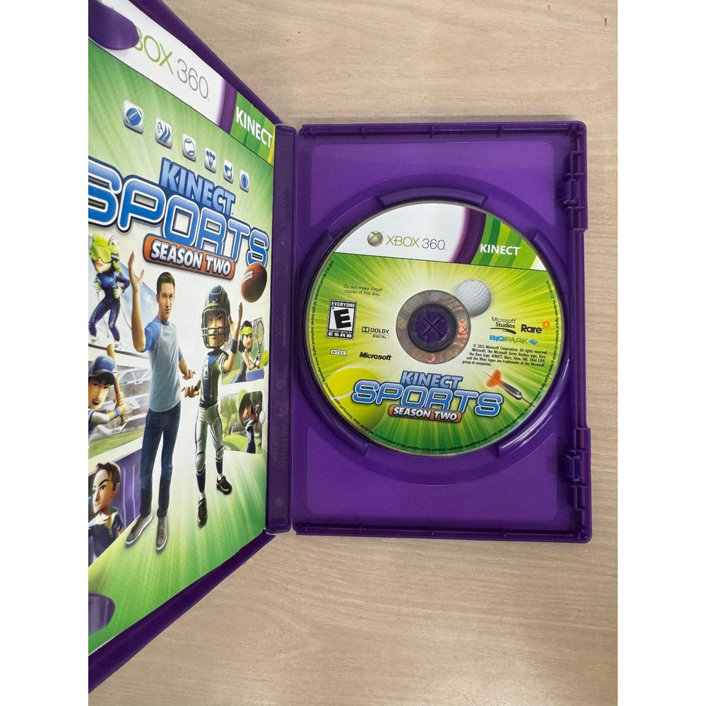 Kinect Sports Season Two Xbox 360 Video Game Sports Multiplayer NTSC