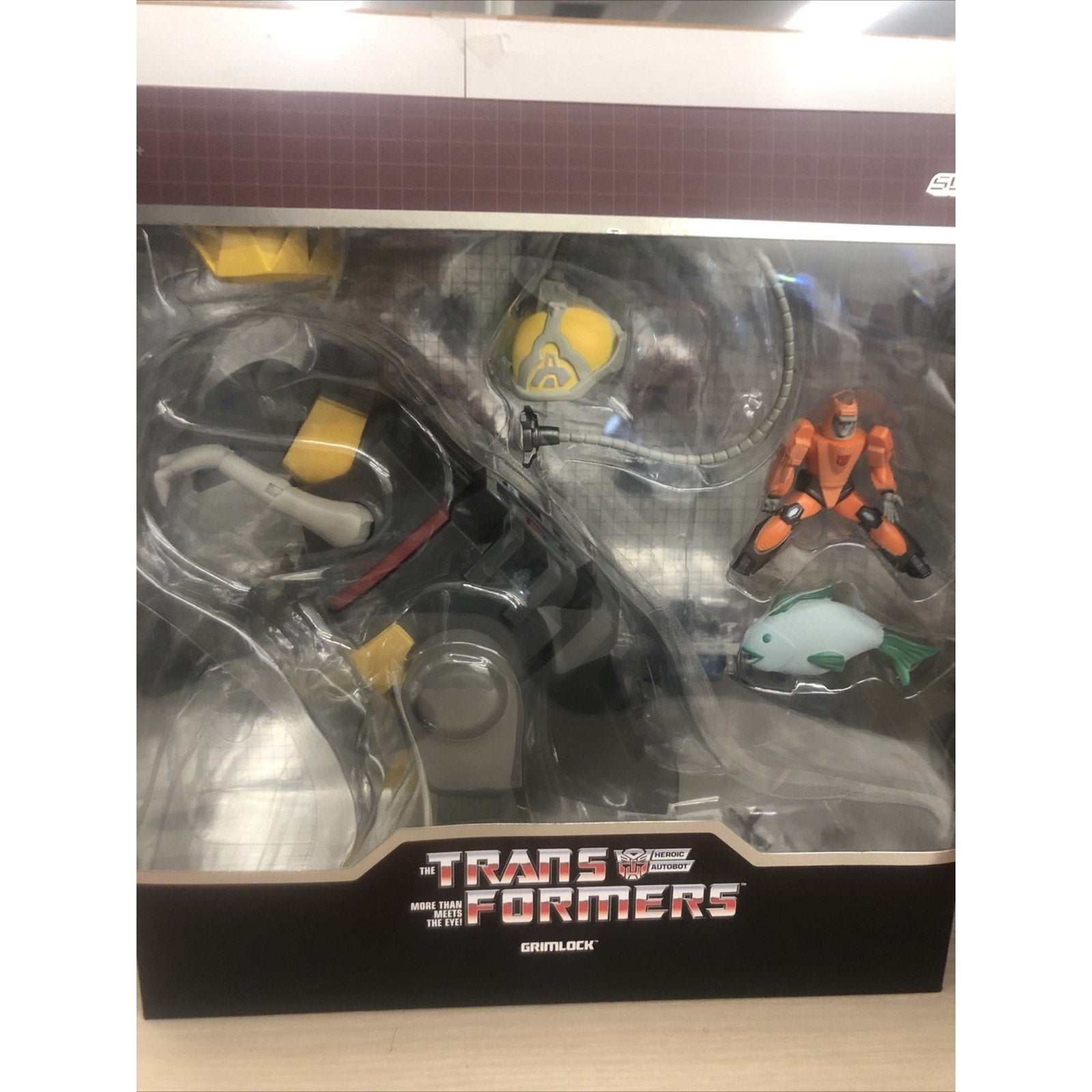 Super7 Ultimates Transformers Grimlock Figure- In Box