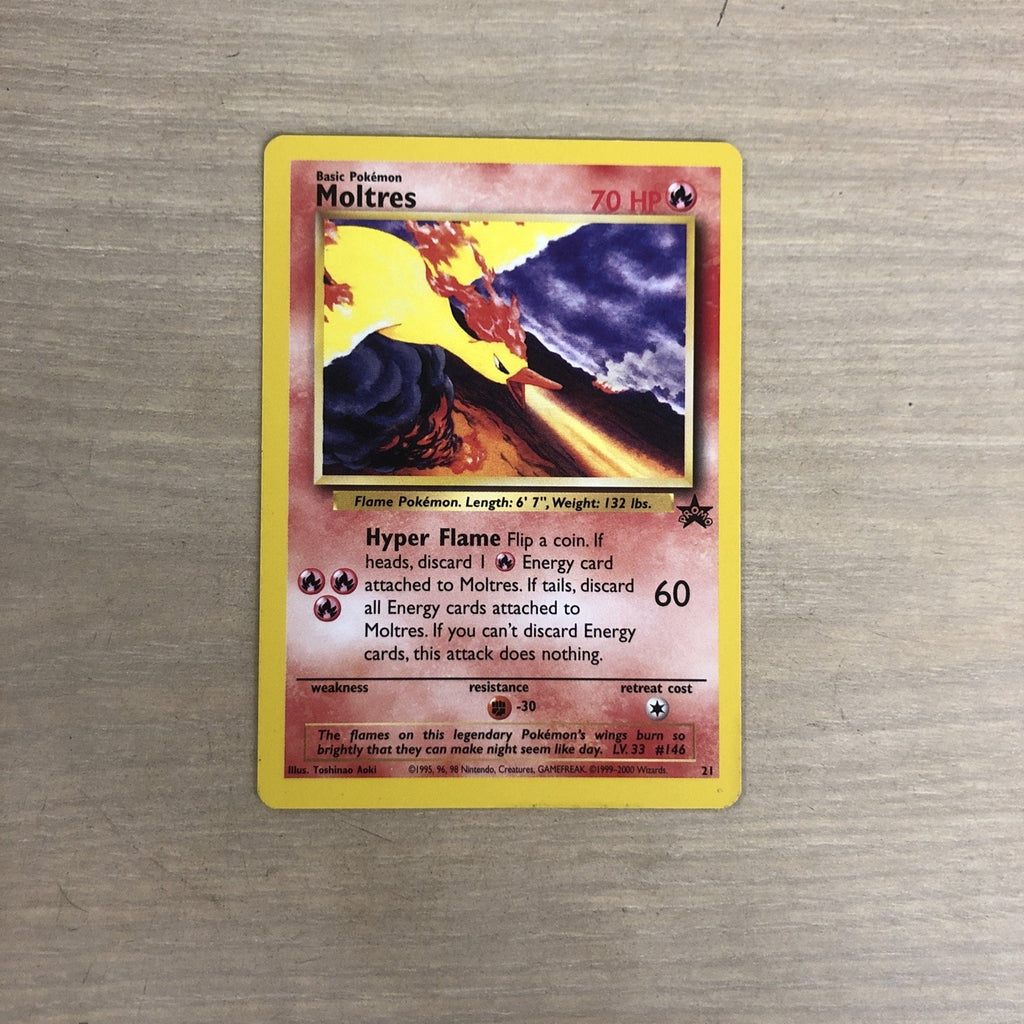 Moltres 21/53 Wotc Promo Regular