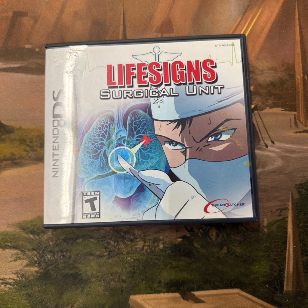 LIFESIGNS SURGICAL UNIT Nintendo DS Video Game Medical Adventure