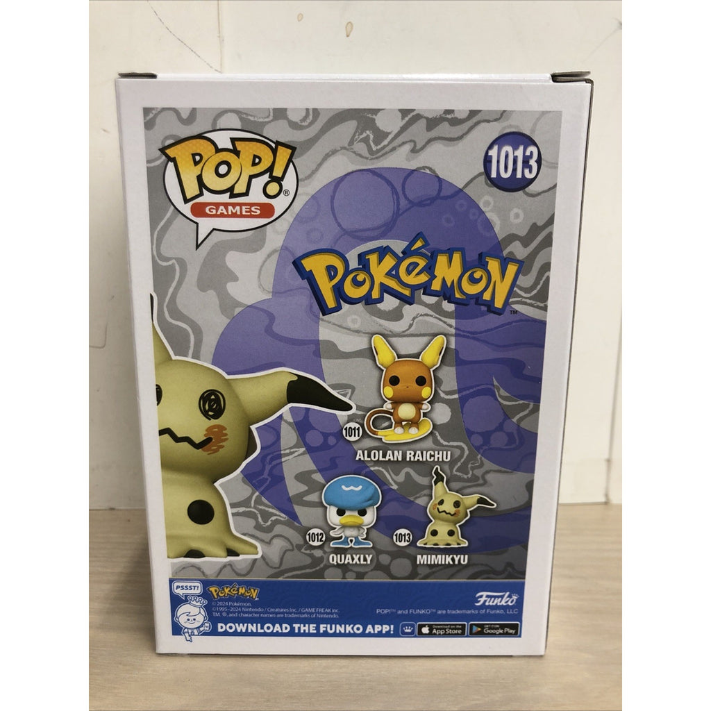Funko Pop! Vinyl: Pokémon - Mimikyu #1013