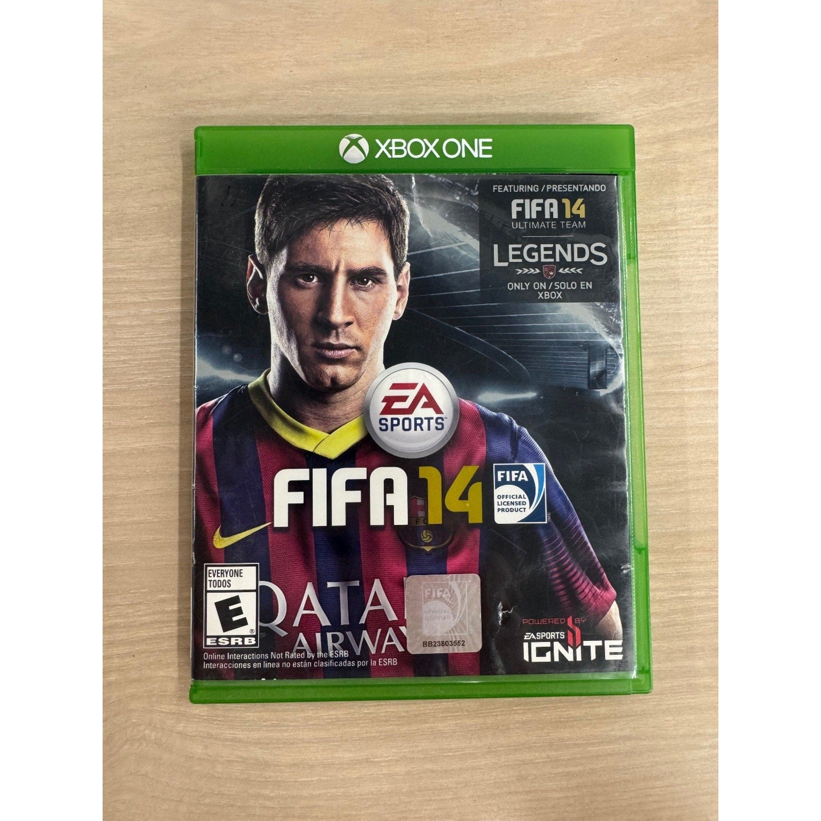 FIFA 14 Ultimate Team Legends Xbox One Video Game Soccer Football