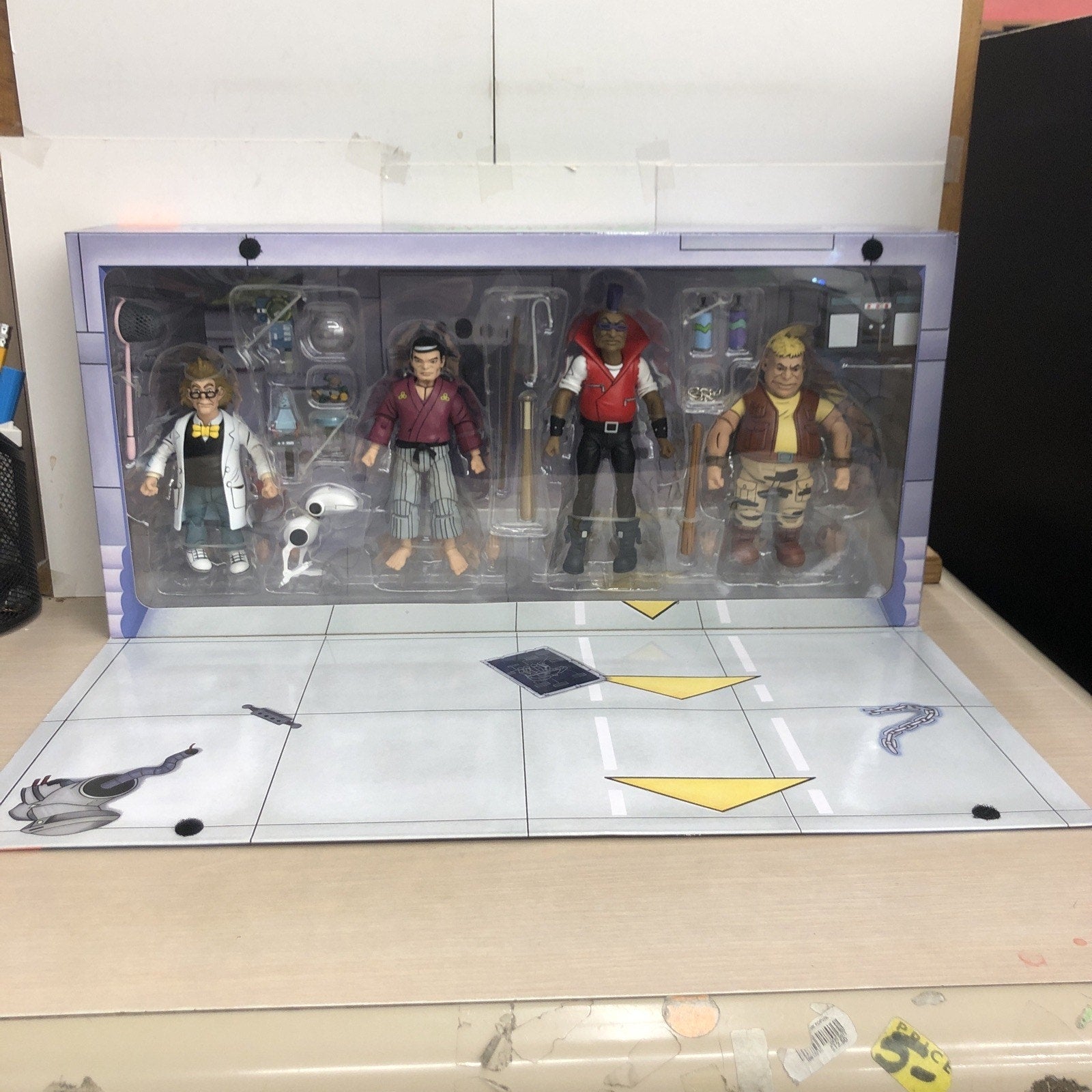 TMNT Premonition of a Premutation SDCC Exclusive Action Figure 4-Pack Neca