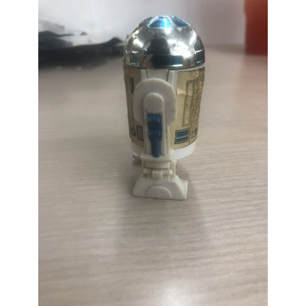 1985 Vintage Star Wars POTF LAST 17 R2-D2 POP UP LIGHTSABER W/ Coin NO SABER